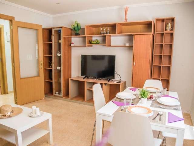 Apartamento de 2 dormitorios en alquiler en Poblats Marítims, Valencia
