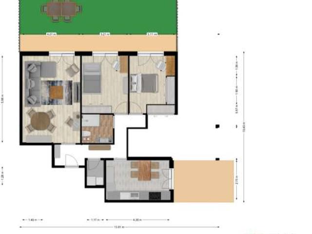 Apartamento de 2 dormitorios en alquiler en Salamanca
