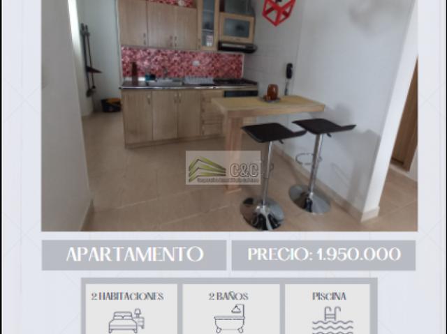 APARTAMENTO DE 2 HABITACIONES AMOBLADO EN EL NORTE DE ARMENIA