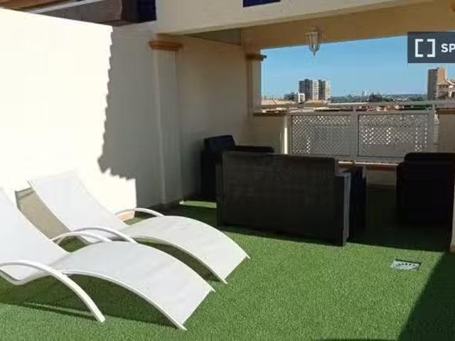Apartamento de 2 habitaciones en alquiler en Cartagena