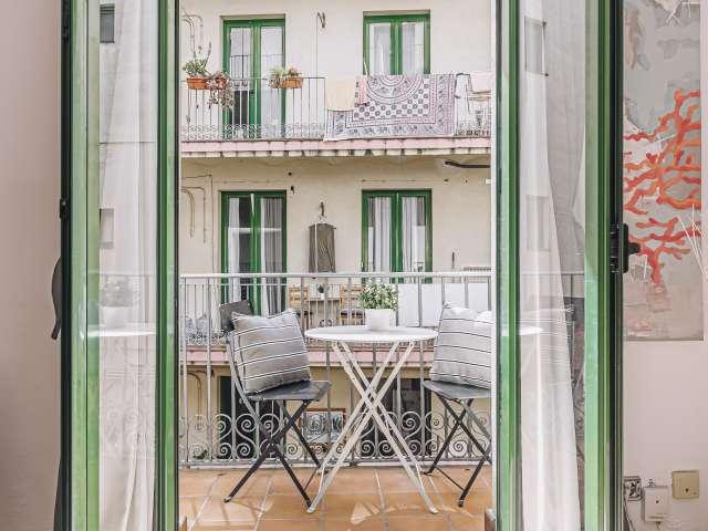 Apartamento de 2 habitaciones en alquiler en El Gòtic, Barcelona