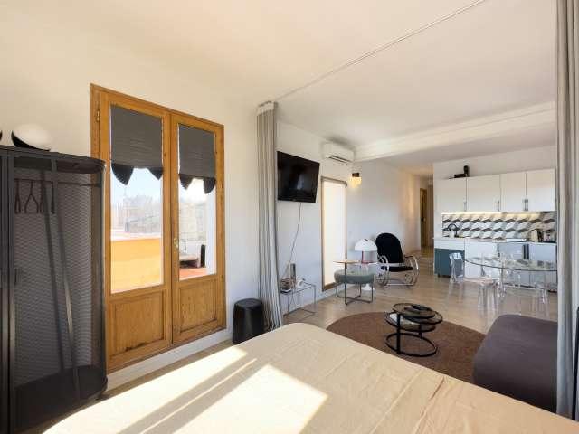 Apartamento de 2 habitaciones en alquiler en El Gòtic, Barcelona