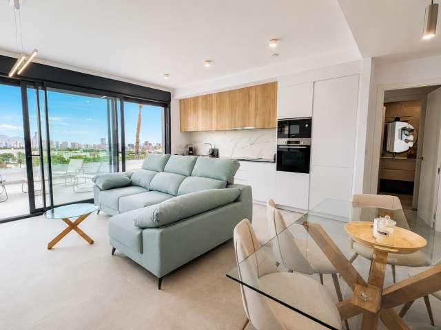 Apartamento de 2 habitaciones en alquiler en Finestrat