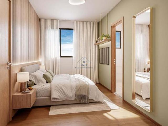 Apartamento de 2 quartos com suíte e lazer no Três Barras