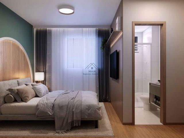 Apartamento de 2 quartos com suíte e varanda no Três Barras