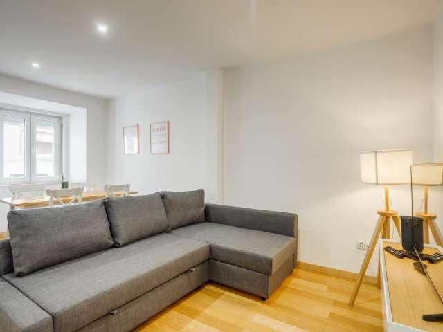 Apartamento de 2 quartos para alugar em Santos, Lisboa