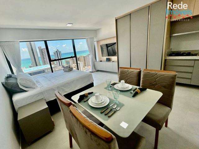Apartamento de 31 m² Boa Viagem Recife, aluguel por R$ 3.800/mês