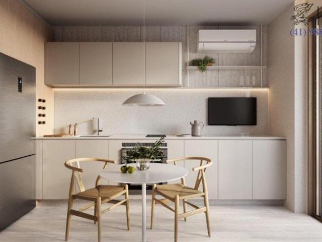 Apartamento de 32.67m² no bairro Mercês, com 1 quarto e 1 banheiro