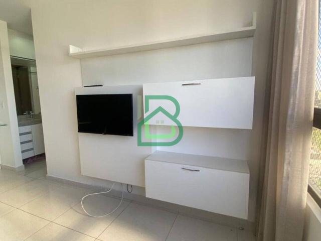 Apartamento de 34 m² na Estácio Coimbra Paissandu Recife PE, aluguel por R$ 3.100/mês