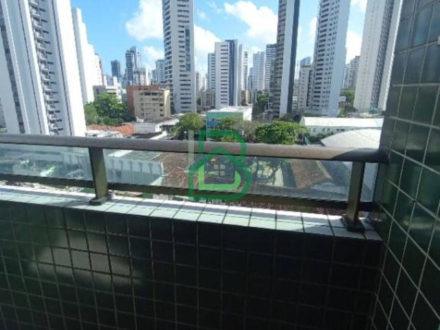 Apartamento de 35 m² na Aviador Severiano Lins Boa Viagem Recife PE, aluguel por R$ 1.900/mês