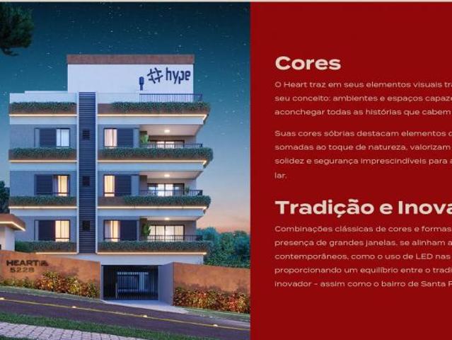Apartamento de 3 quartos com suíte DUPLEX em Santa Felicidade