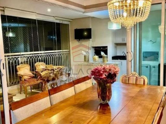 Apartamento de alto padrão no Jd Anália Franco, 176 mº, 3 suítes, 4 Vagas