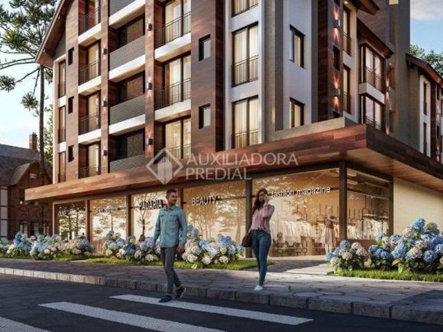 APARTAMENTO DE DOIS DORMITÓRIOS, EM CONSTRUÇÃO, NO BAIRRO FLORESTA EM GRAMADO