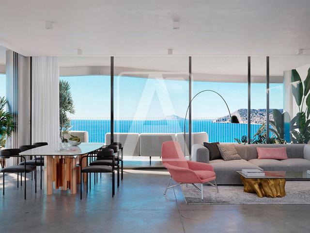 Apartamento de lujo en primera línea en venta en Calpe, en P. 181m² Calpe Calp