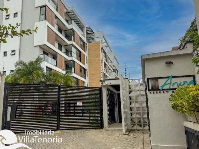 Apartamento de Luxo no Aruna Resort Praia da Enseada, Ubatuba | 2 Suítes e Vista para o mar