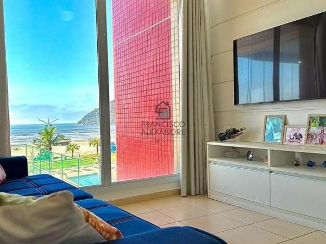 Apartamento de Luxo Frente ao Mar no Centro de Bertioga