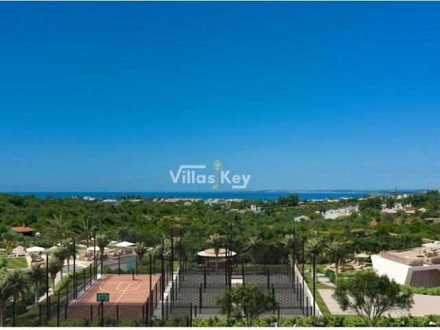 Apartamento de luxo T1 com vistas para costa e montanhas. 59m² Estômbar e parchal