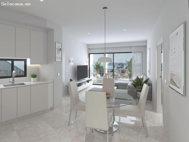 Apartamento de obra nueva con vistas al mar en Puerto de Mazarrón