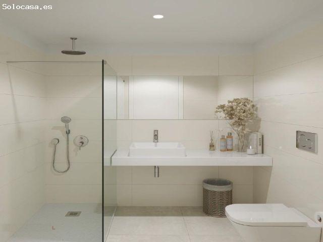 Apartamento de planta alta de nueva construcción con 3 dormitorios y solarium privado a la venta en