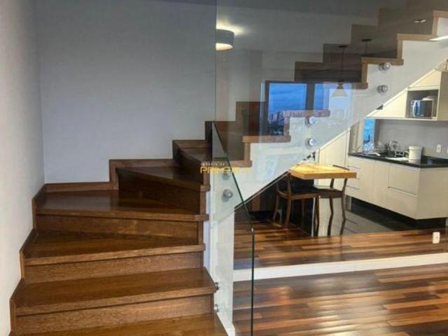 Apartamento Duplex, 1 quarto Mobiliado More com conformo próximo ao Parque Bariguí