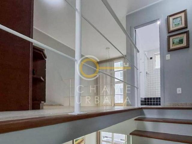 Apartamento Duplex com 1 dormitório à venda, 69 m² por R$ 500.000,00 Gonzaga Santos/SP