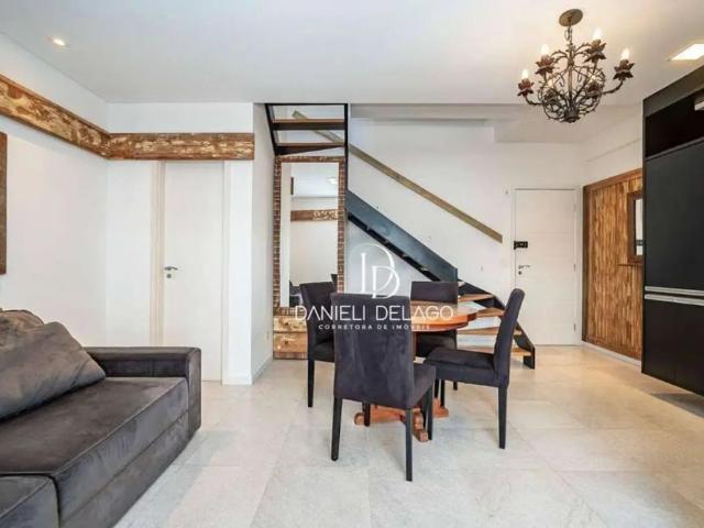 Apartamento Duplex com 2 dormitórios para alugar, 66 m² por R$ 5.150,00/mês Mercês Curitiba/PR