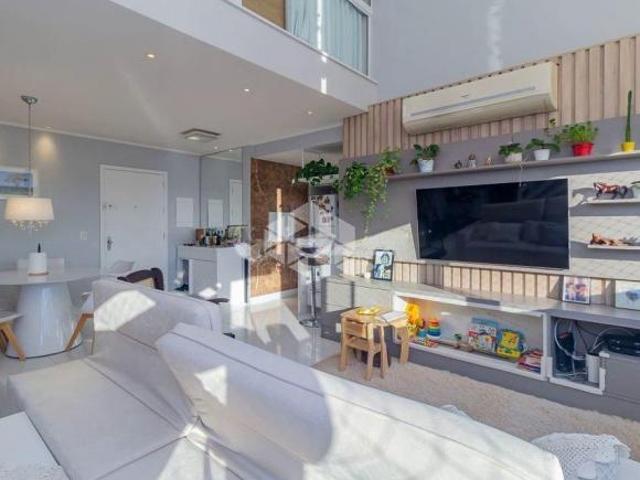 Apartamento duplex com 3 dormitórios, 1 suíte, 2 banheiros, 2 vagas, Jardim Lindóia