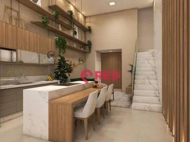 Apartamento Duplex com 3 dormitórios à venda, 110 m² por R$ 1.009.000,00 Residencial Terraço Boa V