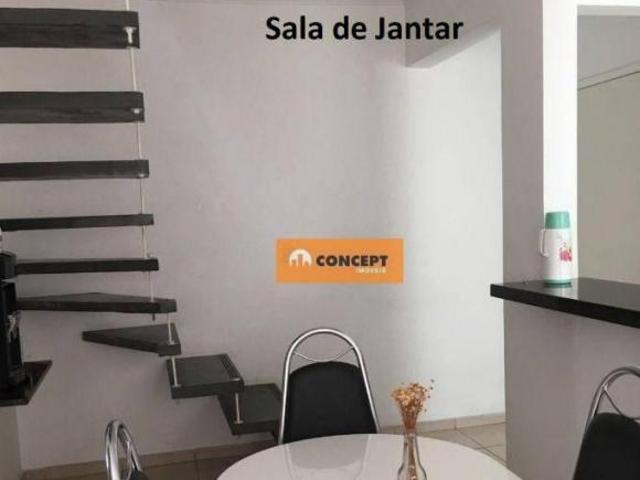 Apartamento Duplex com 3 dormitórios à venda, 123 m² por R$ 360.000,00 Alto Ipiranga Mogi das Cr
