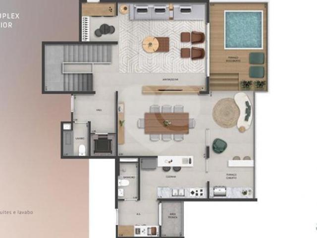 Apartamento Duplex de 234,43 m² à Venda no Centro de Indaiatuba – Alto Padrão no Atmosphera