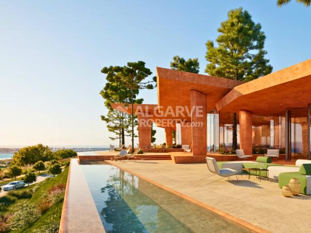 Apartamento Duplex de Luxo T2 T1+1 com Vista Mar e Golfe e. 139m² Lagos