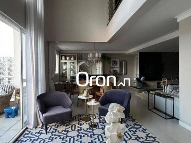 Apartamento Duplex mobiliado com 3 dormitórios à venda, 180 m² por R$ 1.650.000 Setor Bueno Goiâ
