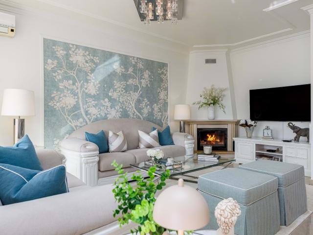 Apartamento elegante com amplas áreas
