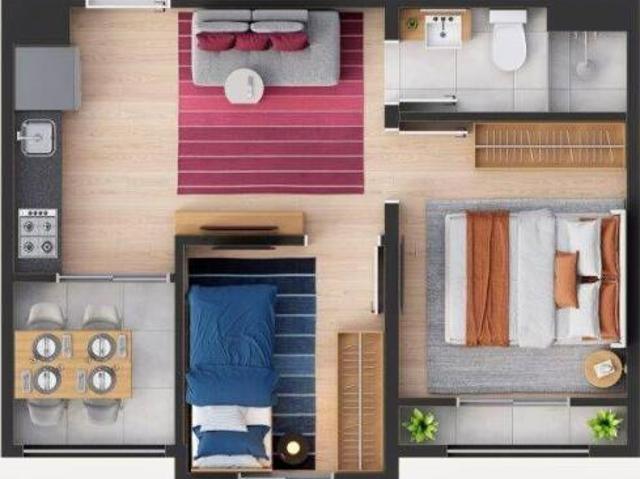 Apartamento em Vila Nair, São Paulo/SP de 33m² 2 quartos à venda por R$ 283.000,00