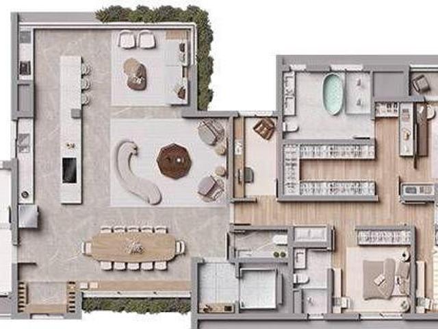 Apartamento em Vila Nova Conceição, São Paulo/SP de 219m² 4 quartos à venda por R$ 7.566.000,00