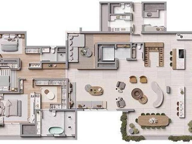 Apartamento em Vila Nova Conceição, São Paulo/SP de 277m² 4 quartos à venda por R$ 9.409.000,00