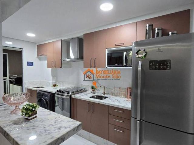 Apartamento em Vila Nova Bonsucesso, Guarulhos/SP de 59m² 2 quartos à venda por R$ 450.000,00
