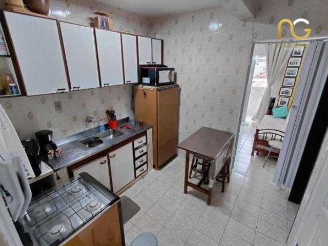 Apartamento em Vila Caiçara, Praia Grande/SP de 49m² 1 quartos à venda por R$ 240.000,00
