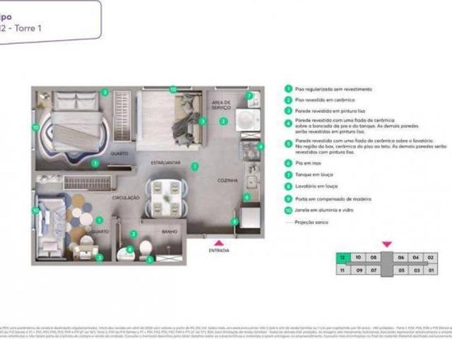 Apartamento em Vila Carmosina, São Paulo/SP de 35m² 2 quartos à venda por R$ 350.000,00