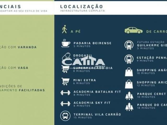 Apartamento em Vila Carrão, São Paulo/SP de 25m² 1 quartos à venda por R$ 249.000,00