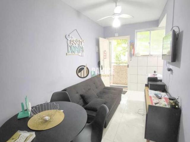 Apartamento em Vila Guilhermina, Praia Grande/SP de 32m² 1 quartos à venda por R$ 210.000,00