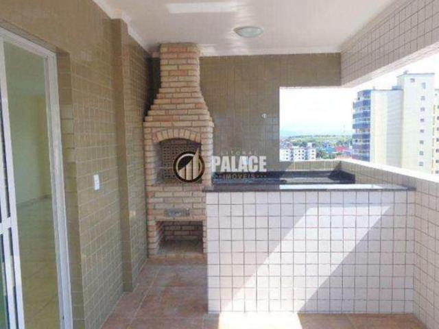 Apartamento em Vila Guilhermina, Praia Grande/SP de 70m² 1 quartos à venda por R$ 365.000,00
