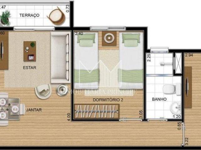Apartamento em Vila Liviero, São Paulo/SP de 0m² 2 quartos à venda por R$ 345.000,00
