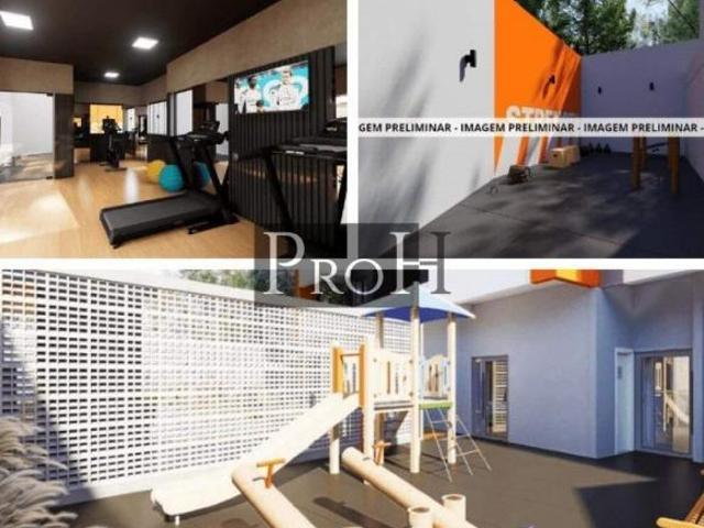 Apartamento em Vila Palmares, Santo André/SP de 37m² 2 quartos à venda por R$ 313.000,00