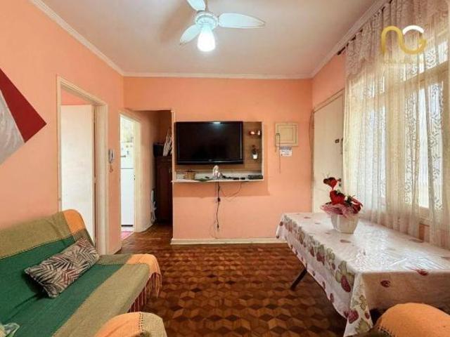 Apartamento em Vila Tupi, Praia Grande/SP de 38m² 1 quartos à venda por R$ 270.000,00
