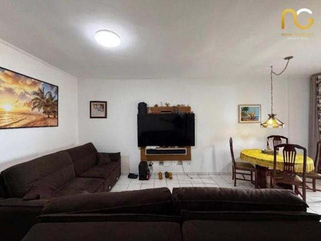 Apartamento em Vila Tupi, Praia Grande/SP de 63m² 1 quartos à venda por R$ 345.000,00