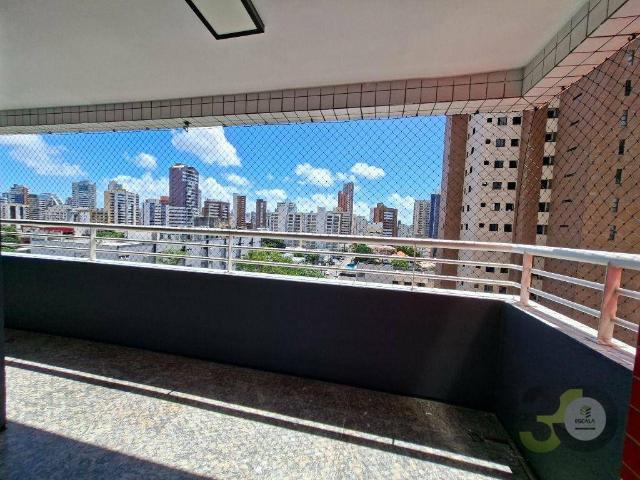 Apartamento em Aldeota, Fortaleza/CE de 130m² 3 quartos para locação R$ 4.000,00/mes