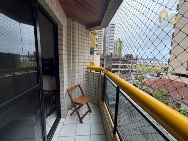 Apartamento em Campo da Aviação, Praia Grande/SP de 56m² 1 quartos à venda por R$ 373.000,00