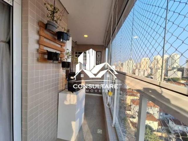 Apartamento em Campo Grande, Santos/SP de 66m² 2 quartos à venda por R$ 930.000,00