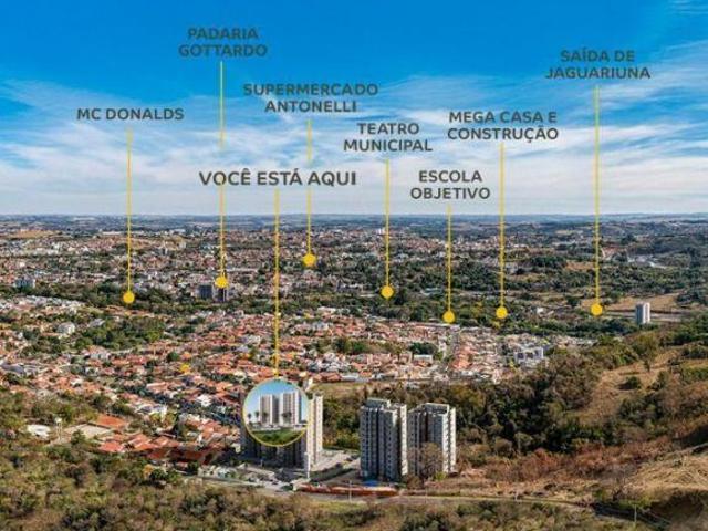 Apartamento em Nature Residence, Jaguariúna/SP de 49m² 2 quartos à venda por R$ 280.000,00